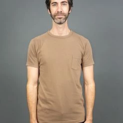 Cheap Redcast Heritage Co. Store 30 3sixteen Garment Dyed Pocket T-Shirt Sand