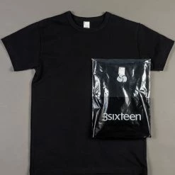 3sixteen Heavyweight T-Shirt Black (2 Pack)