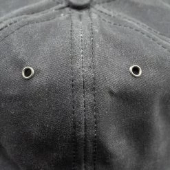 3sixteen Waxed Canvas Baseball Cap Charcoal