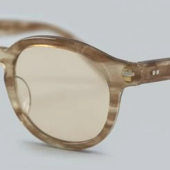 NEW ARRIVALS Calee Wellington Type Glasses Beige/Brown