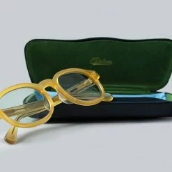 Calee Wellington Type Glasses Yellow/Green 23 Calee Wellington Type Glasses Yellow/Green