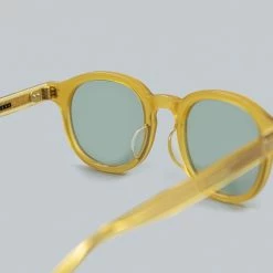 Calee Wellington Type Glasses Yellow/Green 19 Calee Wellington Type Glasses Yellow/Green