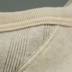 Loop & Weft Tompkins Knit V-Gusset Crewneck Sweatshirt Oatmeal