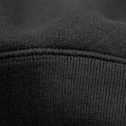 Loop & Weft Tompkins Knit V-Gusset Crewneck Sweatshirt Black