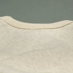 Loop & Weft Tompkins Knit V-Gusset Crewneck Sweatshirt Oatmeal