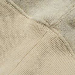 Loop & Weft Tompkins Knit V-Gusset Crewneck Sweatshirt Oatmeal