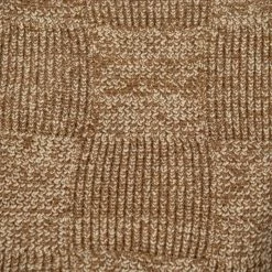 Loop & Weft Merino Super Lamb Switch Panel Crewneck Sweater Mix Brown