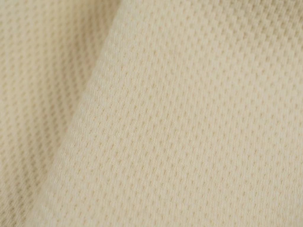 Loop & Weft Fine Aran Honeycomb Henley Neck Thermal Vintage Ivory 15 Loop & Weft Fine Aran Honeycomb Henley Neck Thermal Vintage Ivory