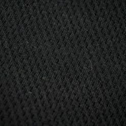 Loop & Weft Fine Aran Honeycomb Henley Neck Thermal Royal Black