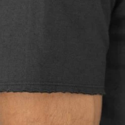 Loop & Weft Dual Layered Knit Raw Edge Pocket Crewneck T-Shirt Antique Black NEW ARRIVALS 22 Loop & Weft Dual Layered Knit Raw Edge Pocket Crewneck T-Shirt Antique Black NEW ARRIVALS