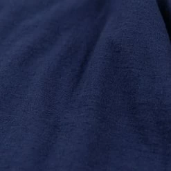 Loop & Weft Dual Layered Knit Raw Edge Pocket Crewneck T-Shirt French Navy Blue 25 Loop & Weft Dual Layered Knit Raw Edge Pocket Crewneck T-Shirt French Navy Blue