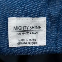 NEW ARRIVALS Mighty Shine Bridge Cap Denim Washed