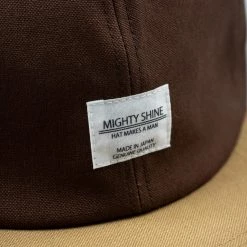 Mighty Shine Flats Cap Brown 14 Mighty Shine Flats Cap Brown