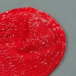 Nishiguchi Kutsushita Hemp Cotton Ribbed Socks Autumn Leaves