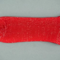 Nishiguchi Kutsushita Hemp Cotton Ribbed Socks Autumn Leaves