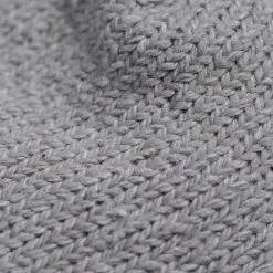 Nishiguchi Kutsushita Silk Cotton Socks Light Grey