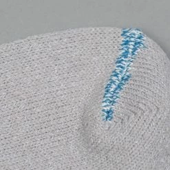 Nishiguchi Kutsushita Silk Cotton Socks Light Grey