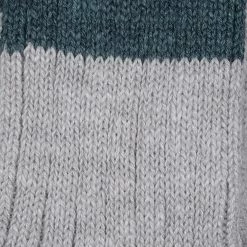 Nishiguchi Kutsushita Wool Cotton Slab Socks Jungle Green