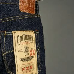 ONI Denim 022NIXX "Natural Indigo XX Denim" 16oz Wide Straight Jeans 41 ONI Denim 022NIXX