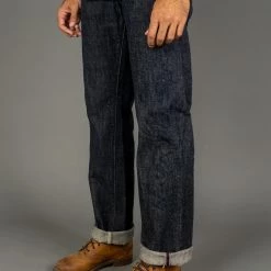 ONI Denim 022NIXX "Natural Indigo XX Denim" 16oz Wide Straight Jeans 38 ONI Denim 022NIXX