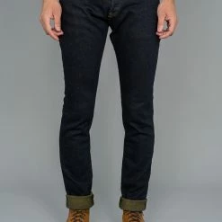 ONI Denim 122S-GROL "Greyish-Olive Overdye" 15oz Stretch Relax Tapered Jeans NEW ARRIVALS