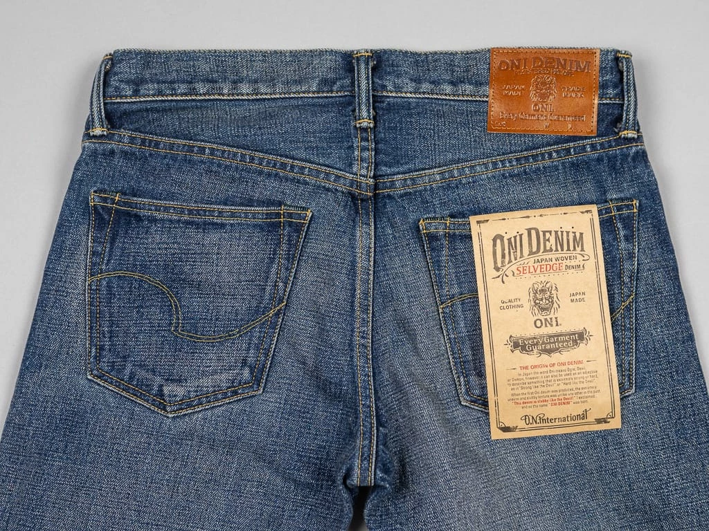 ONI Denim 540-18USED "18 Months Used" 15oz Stylish Tapered Jeans 15 ONI Denim 540-18USED "18 Months Used" 15oz Stylish Tapered Jeans