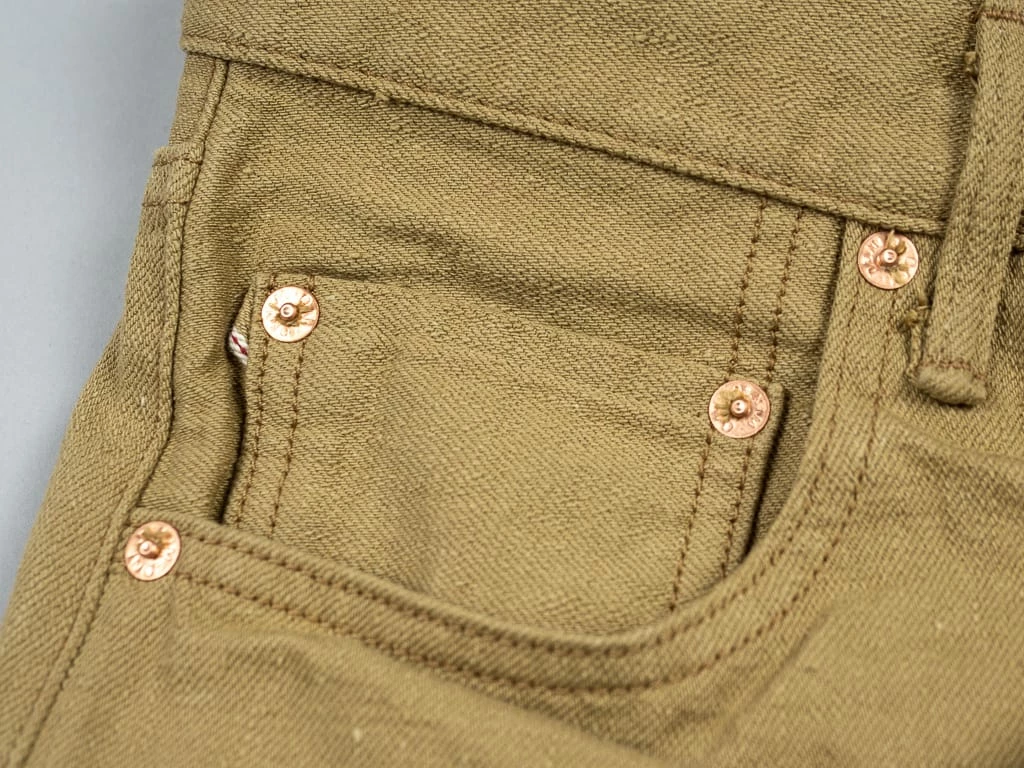 NEW ARRIVALS ONI Denim 612KHBE "Super Low Tension Khaki-Beige" 12oz Relaxed Tapered Jeans 23 NEW ARRIVALS ONI Denim 612KHBE "Super Low Tension Khaki-Beige" 12oz Relaxed Tapered Jeans
