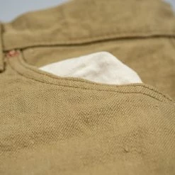 NEW ARRIVALS ONI Denim 612KHBE "Super Low Tension Khaki-Beige" 12oz Relaxed Tapered Jeans 61 NEW ARRIVALS ONI Denim 612KHBE