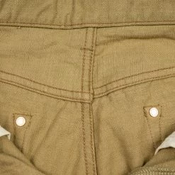 NEW ARRIVALS ONI Denim 612KHBE "Super Low Tension Khaki-Beige" 12oz Relaxed Tapered Jeans 54 NEW ARRIVALS ONI Denim 612KHBE