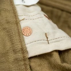 NEW ARRIVALS ONI Denim 612KHBE "Super Low Tension Khaki-Beige" 12oz Relaxed Tapered Jeans 66 NEW ARRIVALS ONI Denim 612KHBE