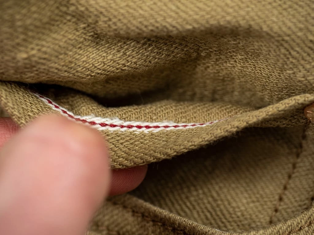 NEW ARRIVALS ONI Denim 612KHBE "Super Low Tension Khaki-Beige" 12oz Relaxed Tapered Jeans 24 NEW ARRIVALS ONI Denim 612KHBE "Super Low Tension Khaki-Beige" 12oz Relaxed Tapered Jeans