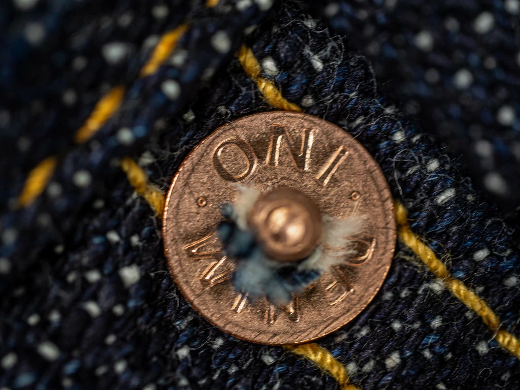 ONI Denim 022NIXX "Natural Indigo XX Denim" 16oz Wide Straight Jeans 19 ONI Denim 022NIXX "Natural Indigo XX Denim" 16oz Wide Straight Jeans