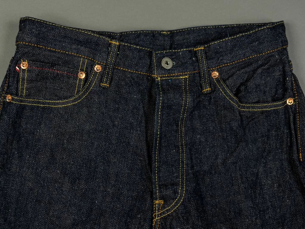 ONI Denim 022NIXX "Natural Indigo XX Denim" 16oz Wide Straight Jeans 13 ONI Denim 022NIXX "Natural Indigo XX Denim" 16oz Wide Straight Jeans