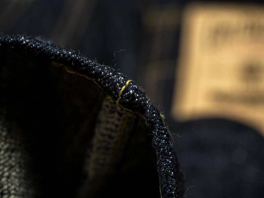 ONI Denim 022NIXX "Natural Indigo XX Denim" 16oz Wide Straight Jeans 35 ONI Denim 022NIXX "Natural Indigo XX Denim" 16oz Wide Straight Jeans