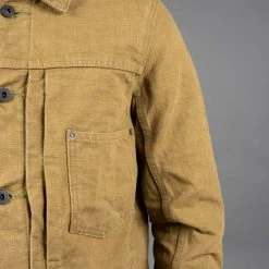 ONI Denim 03128-HOX Sulfur Heavy Oxford Coverall Brown Khaki