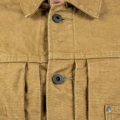 ONI Denim 03128-HOX Sulfur Heavy Oxford Coverall Brown Khaki