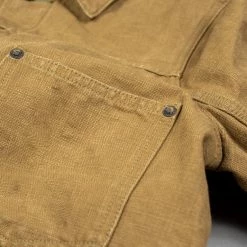 ONI Denim 03128-HOX Sulfur Heavy Oxford Coverall Brown Khaki