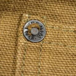 ONI Denim 03128-HOX Sulfur Heavy Oxford Coverall Brown Khaki