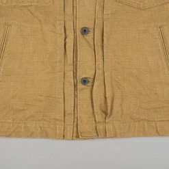 ONI Denim 03128-HOX Sulfur Heavy Oxford Coverall Brown Khaki