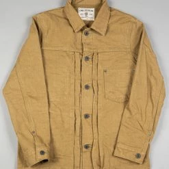 ONI Denim 03128-HOX Sulfur Heavy Oxford Coverall Brown Khaki