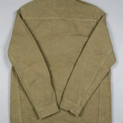 ONI Denim 03128-HOX Sulfur Heavy Oxford Coverall Olive 42 ONI Denim 03128-HOX Sulfur Heavy Oxford Coverall Olive