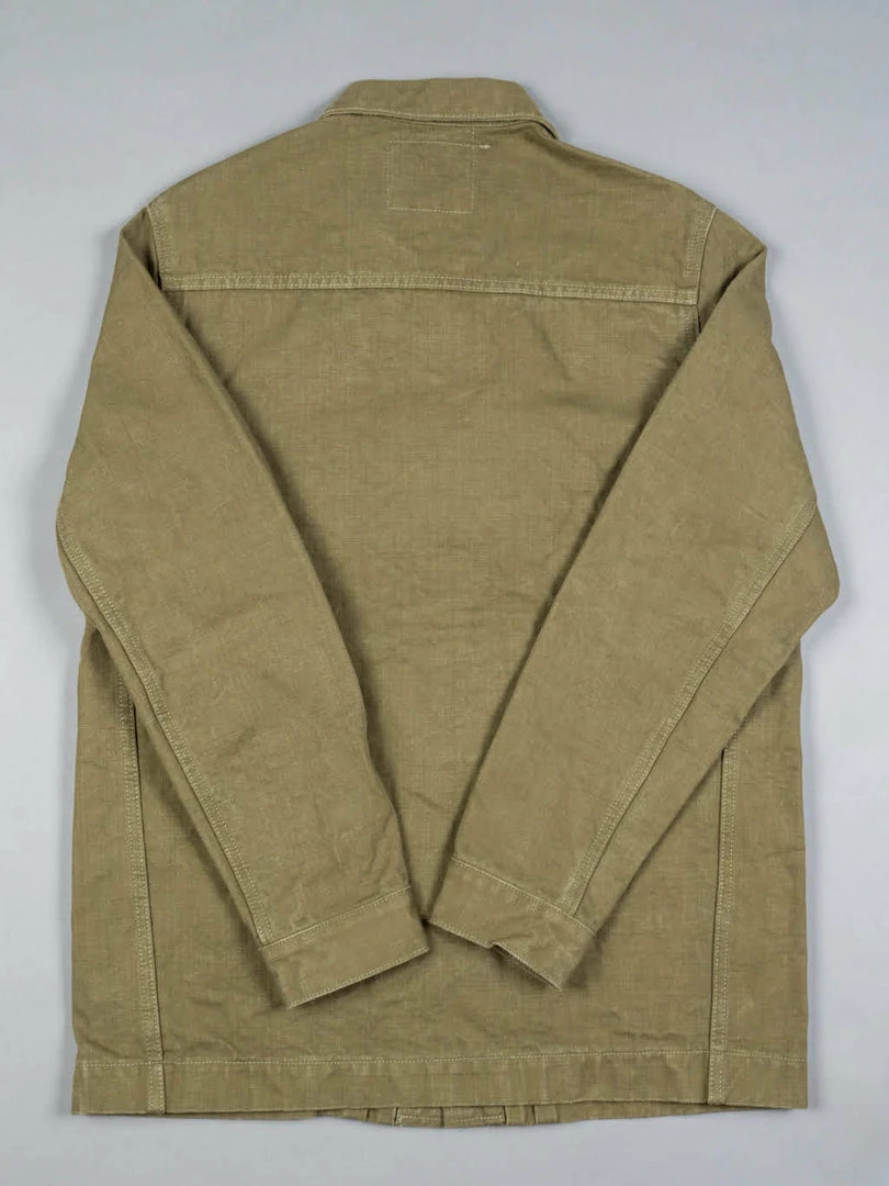 ONI Denim 03128-HOX Sulfur Heavy Oxford Coverall Olive 12 ONI Denim 03128-HOX Sulfur Heavy Oxford Coverall Olive