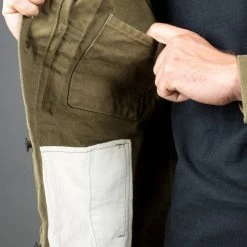 ONI Denim 03128-HOX Sulfur Heavy Oxford Coverall Olive 39 ONI Denim 03128-HOX Sulfur Heavy Oxford Coverall Olive