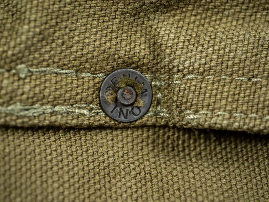 ONI Denim 03128-HOX Sulfur Heavy Oxford Coverall Olive 21 ONI Denim 03128-HOX Sulfur Heavy Oxford Coverall Olive