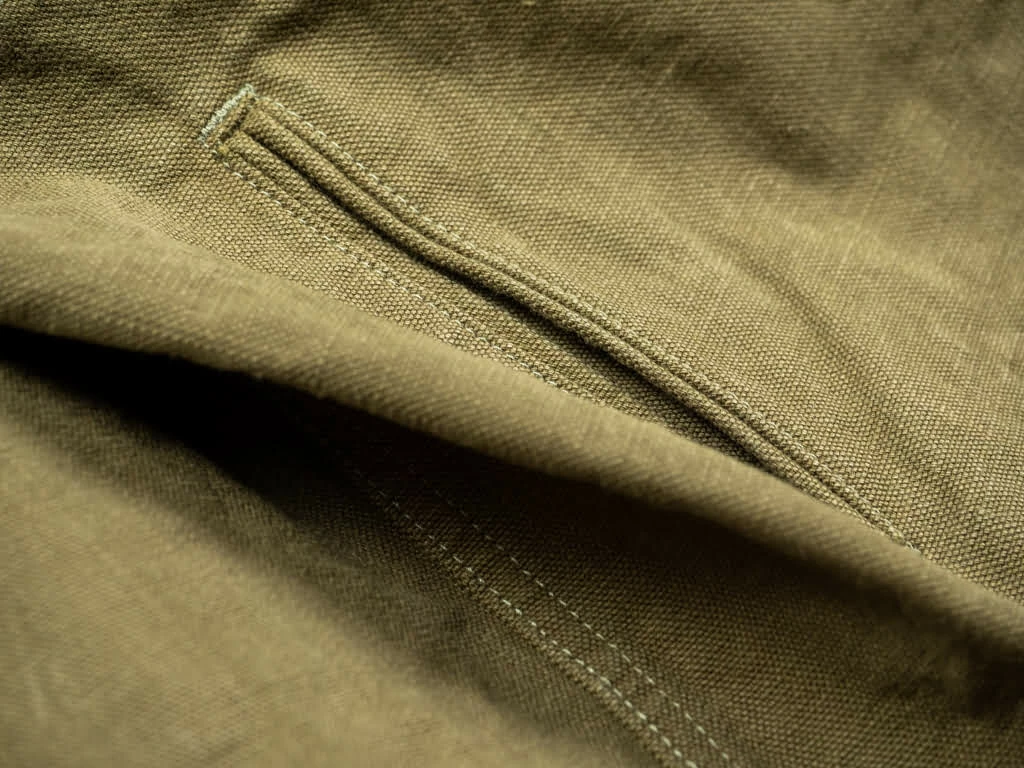 ONI Denim 03128-HOX Sulfur Heavy Oxford Coverall Olive 24 ONI Denim 03128-HOX Sulfur Heavy Oxford Coverall Olive