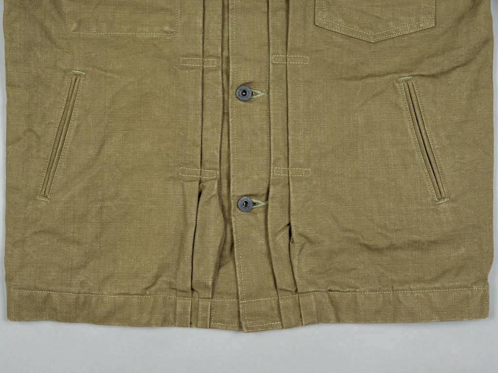 ONI Denim 03128-HOX Sulfur Heavy Oxford Coverall Olive 17 ONI Denim 03128-HOX Sulfur Heavy Oxford Coverall Olive