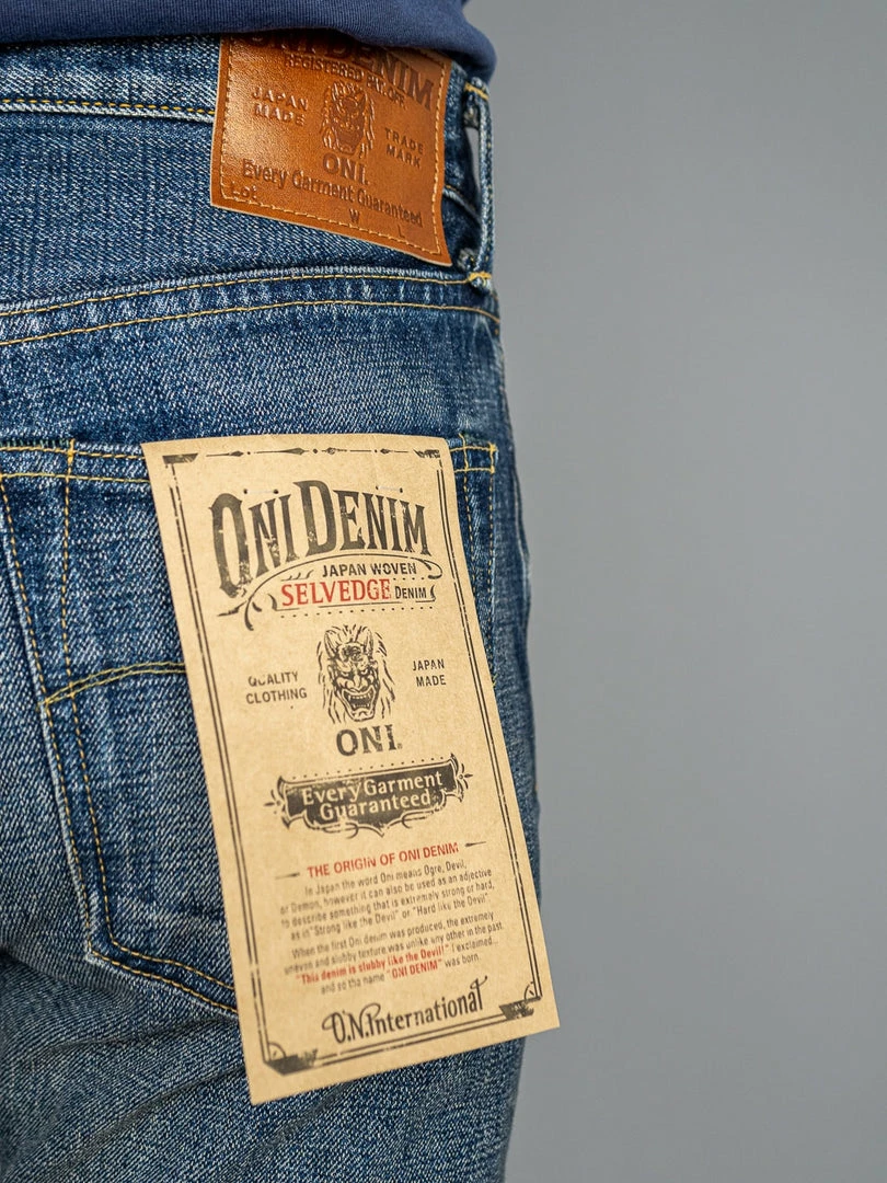ONI Denim 540-18USED "18 Months Used" 15oz Stylish Tapered Jeans 8 ONI Denim 540-18USED "18 Months Used" 15oz Stylish Tapered Jeans