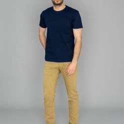 NEW ARRIVALS ONI Denim 612KHBE "Super Low Tension Khaki-Beige" 12oz Relaxed Tapered Jeans