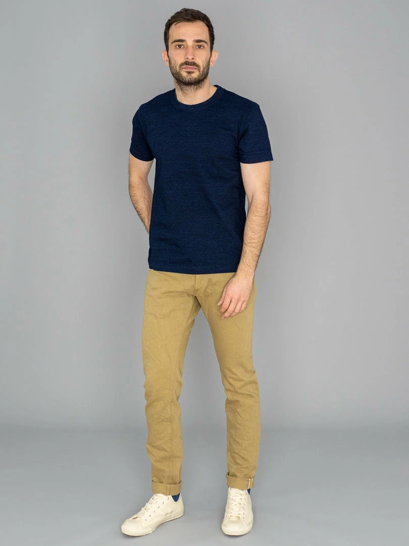 NEW ARRIVALS ONI Denim 612KHBE "Super Low Tension Khaki-Beige" 12oz Relaxed Tapered Jeans 3 NEW ARRIVALS ONI Denim 612KHBE "Super Low Tension Khaki-Beige" 12oz Relaxed Tapered Jeans