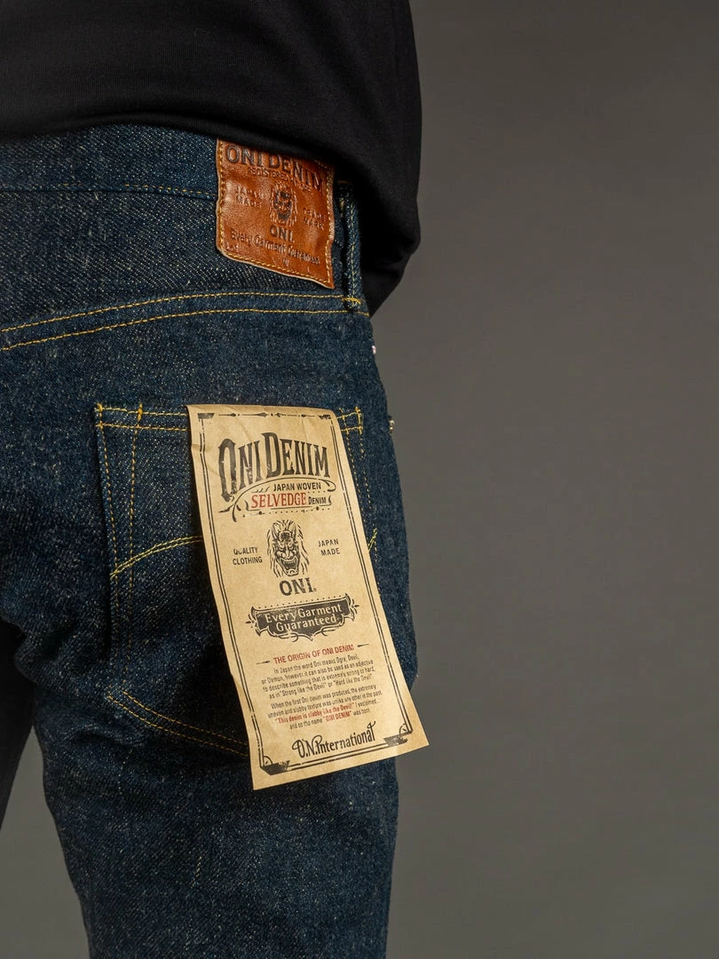 ONI Denim 622ZR "Secret Denim" 20oz Relaxed Tapered Jeans 8 ONI Denim 622ZR "Secret Denim" 20oz Relaxed Tapered Jeans